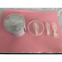 Garfo de plástico transparente de qualidade alimentar