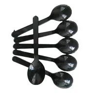 Colher de fast food para embalagem para viagem